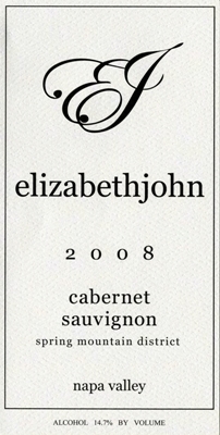 Product Image for 2008 elizabethjohn cabernet sauvignon 750ml